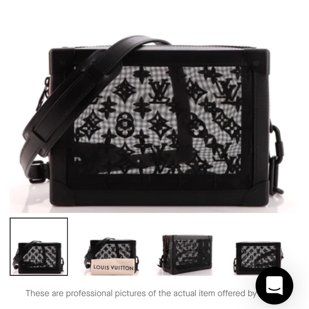 LOUIS VUITTON 2019 Monogram Mesh Soft Trunk